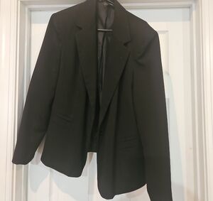 Ashley Stewart Elegant Black Blazer